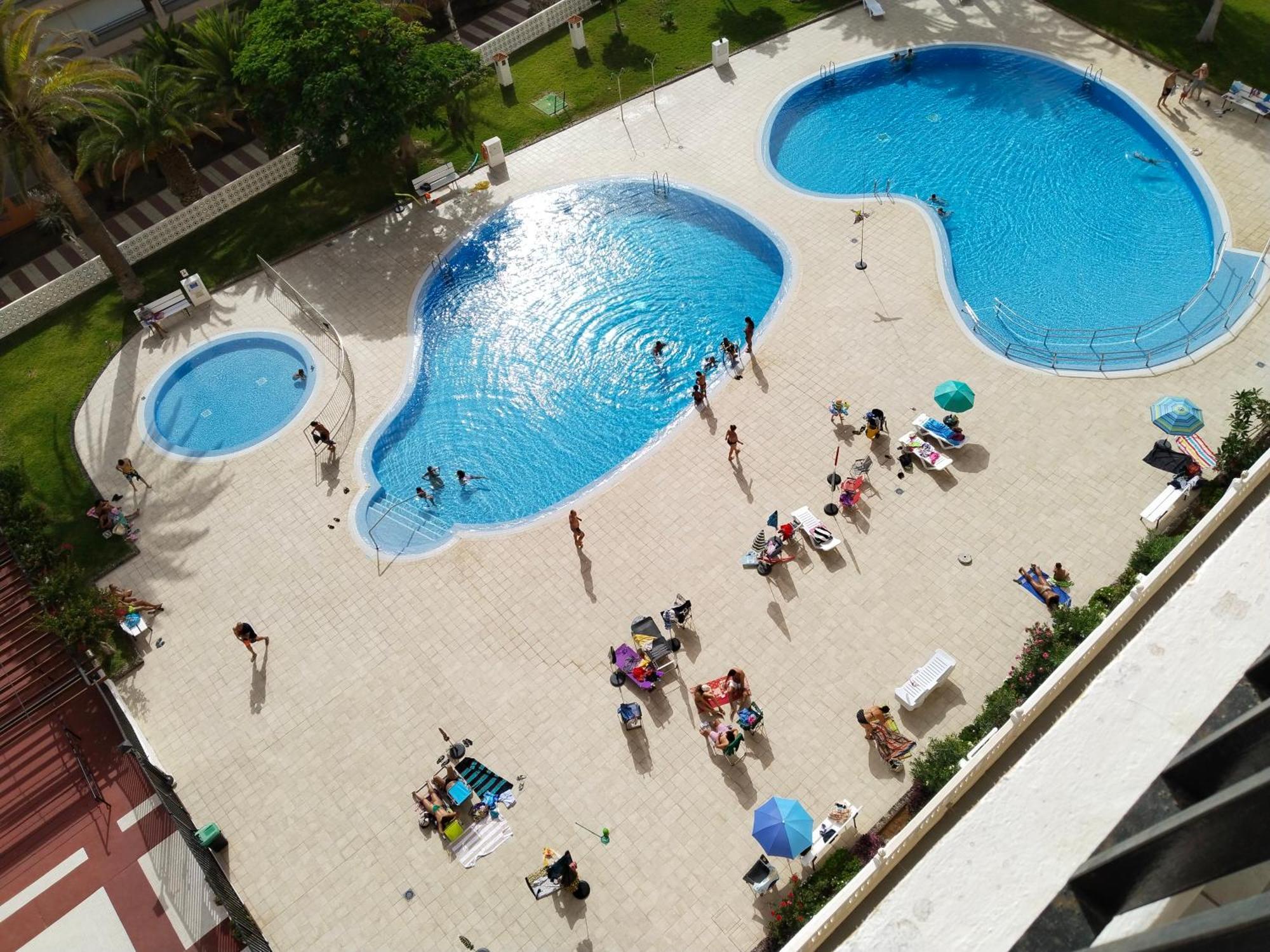 Los Cristianos Appartement Lemon Trees Vue Mer Panoramique Zewnętrze zdjęcie